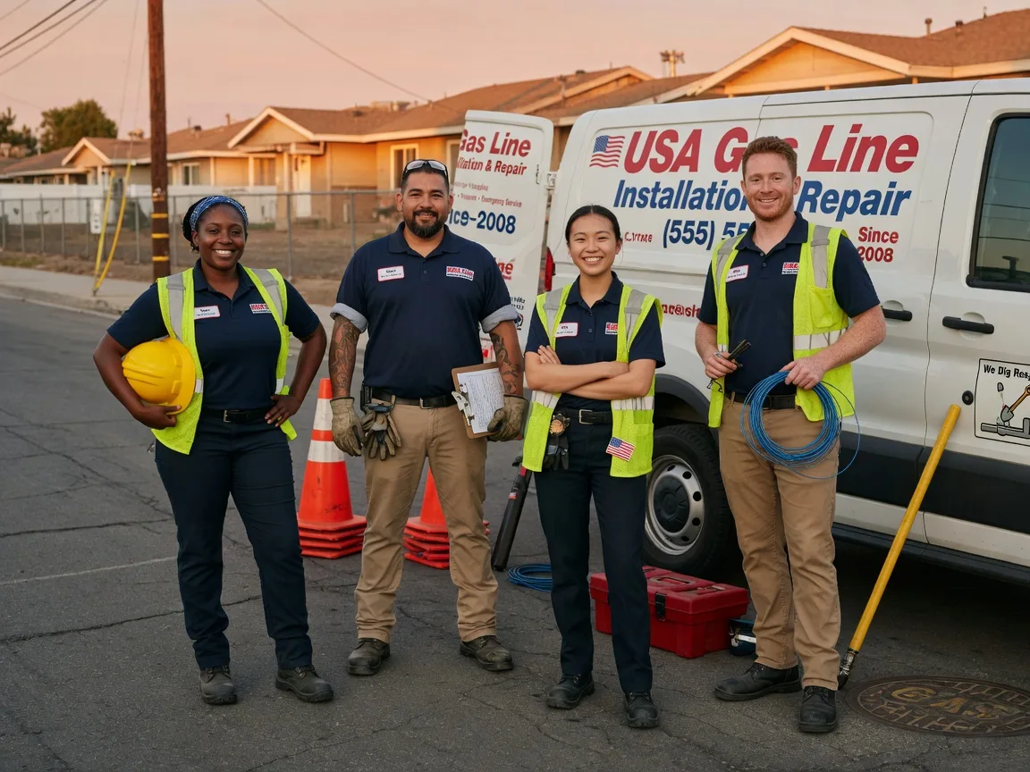 Gas Line Installation company in Deputy, IN